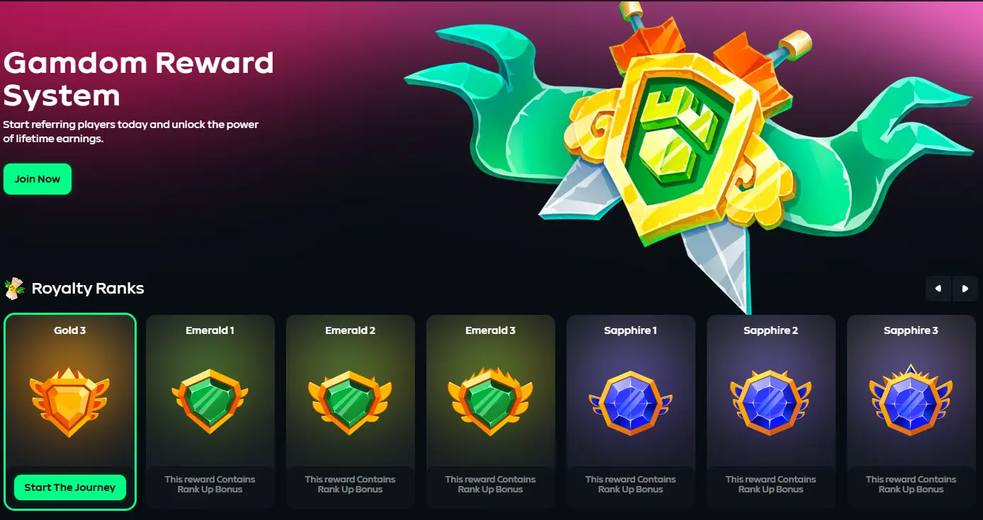 gamdom vip
